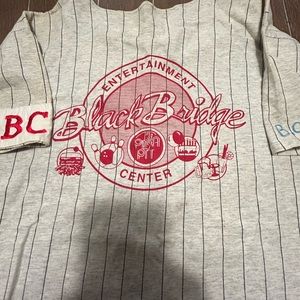 Black bridge center jersey large